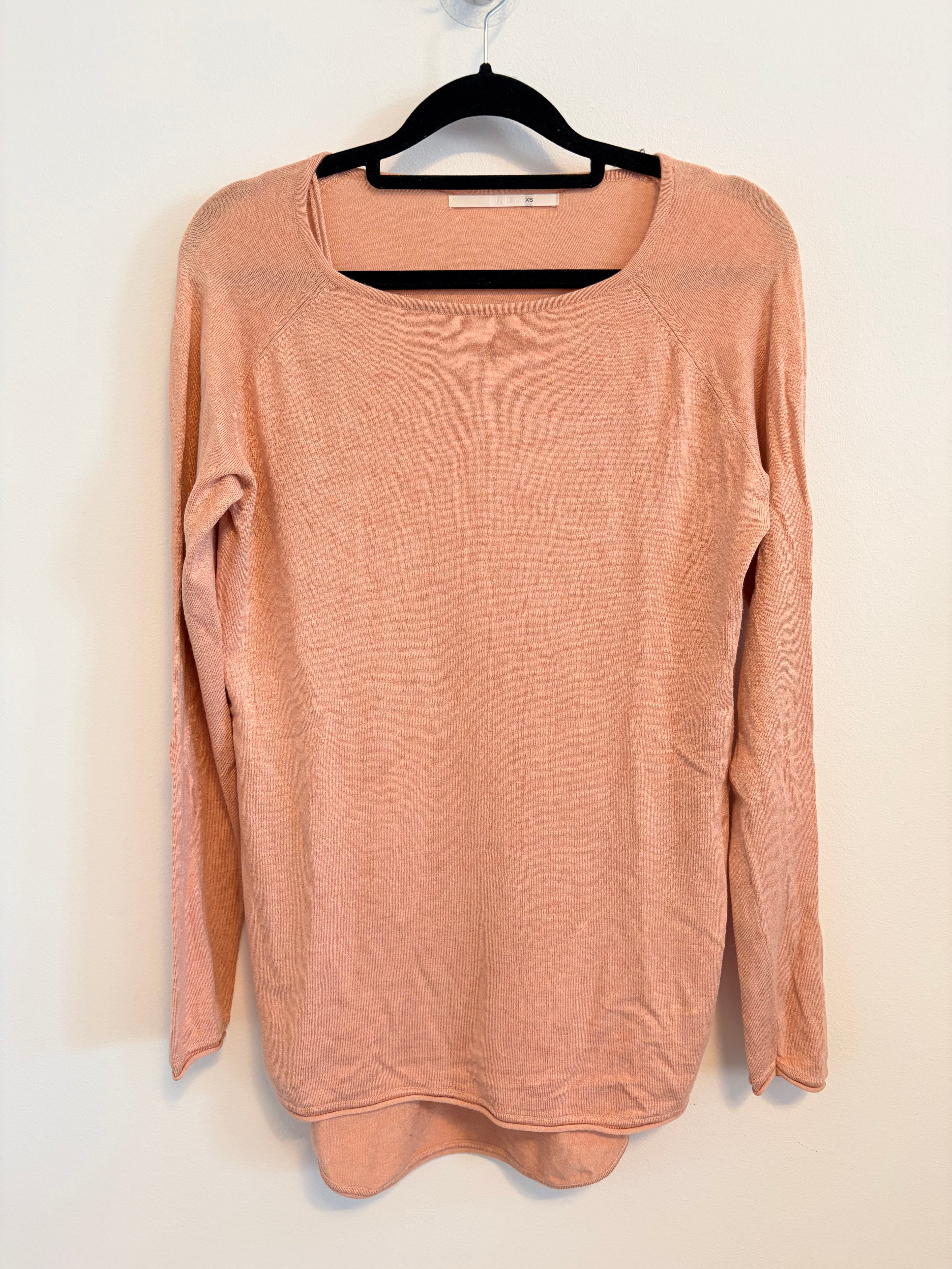 Only Feinstrickpullover rosa Damen Gr. XS