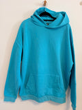 FSBN Hoodie Kapuzenpullover unisex Gr. L Türkis