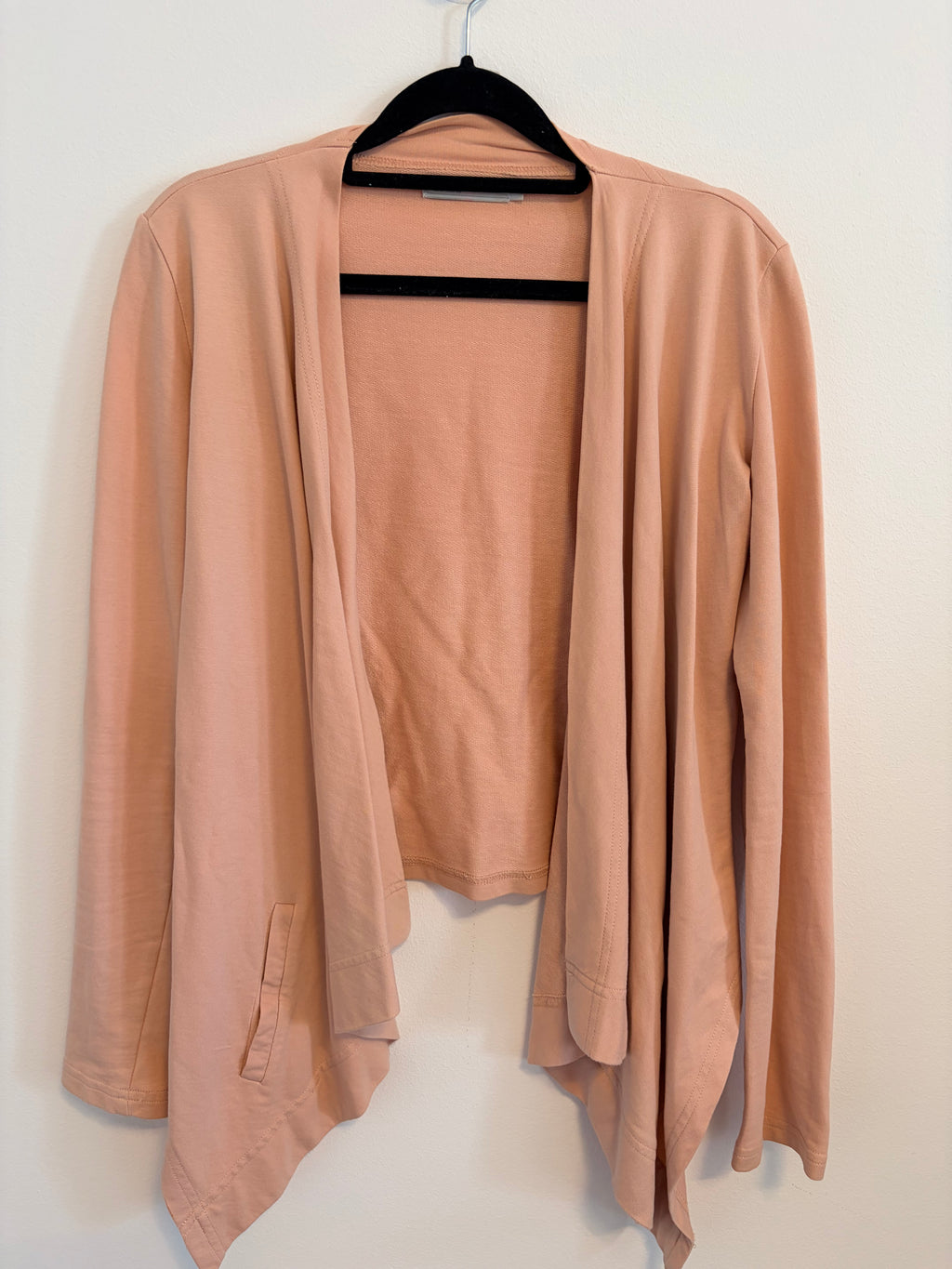 Only kurze Strickjacke rosa Gr. XS Wasserfall